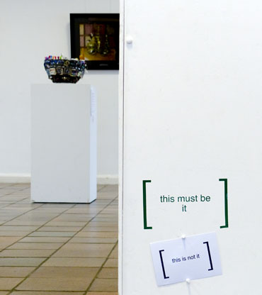 Philip Bradshaw, Installation view, This is it, All Trail 2017